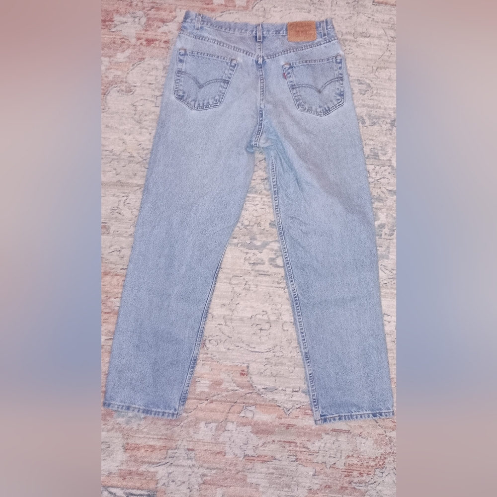 Vintage Levi's Straight Leg Distressed Jeans Men's 36